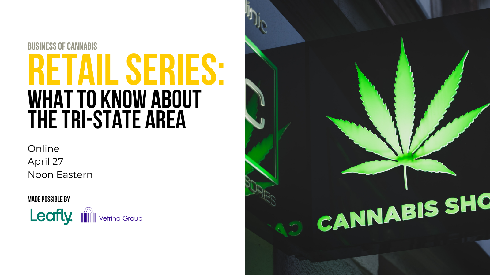 cannabis industry event focused on the tri-state area cannabis retail