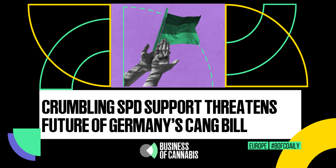 Der Zusammenbruch der SPD-Unterstützung gefährdet die Zukunft des deutschen CanG-Gesetzes